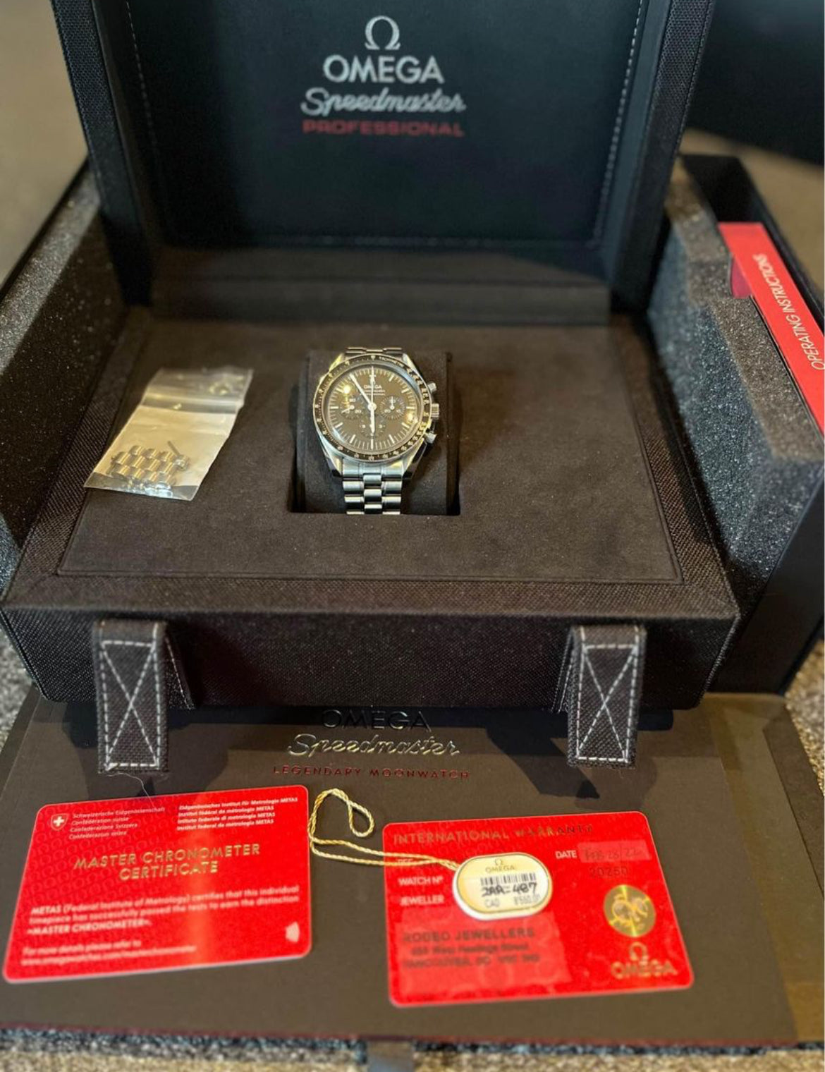 Omega Speedmaster Hesalite