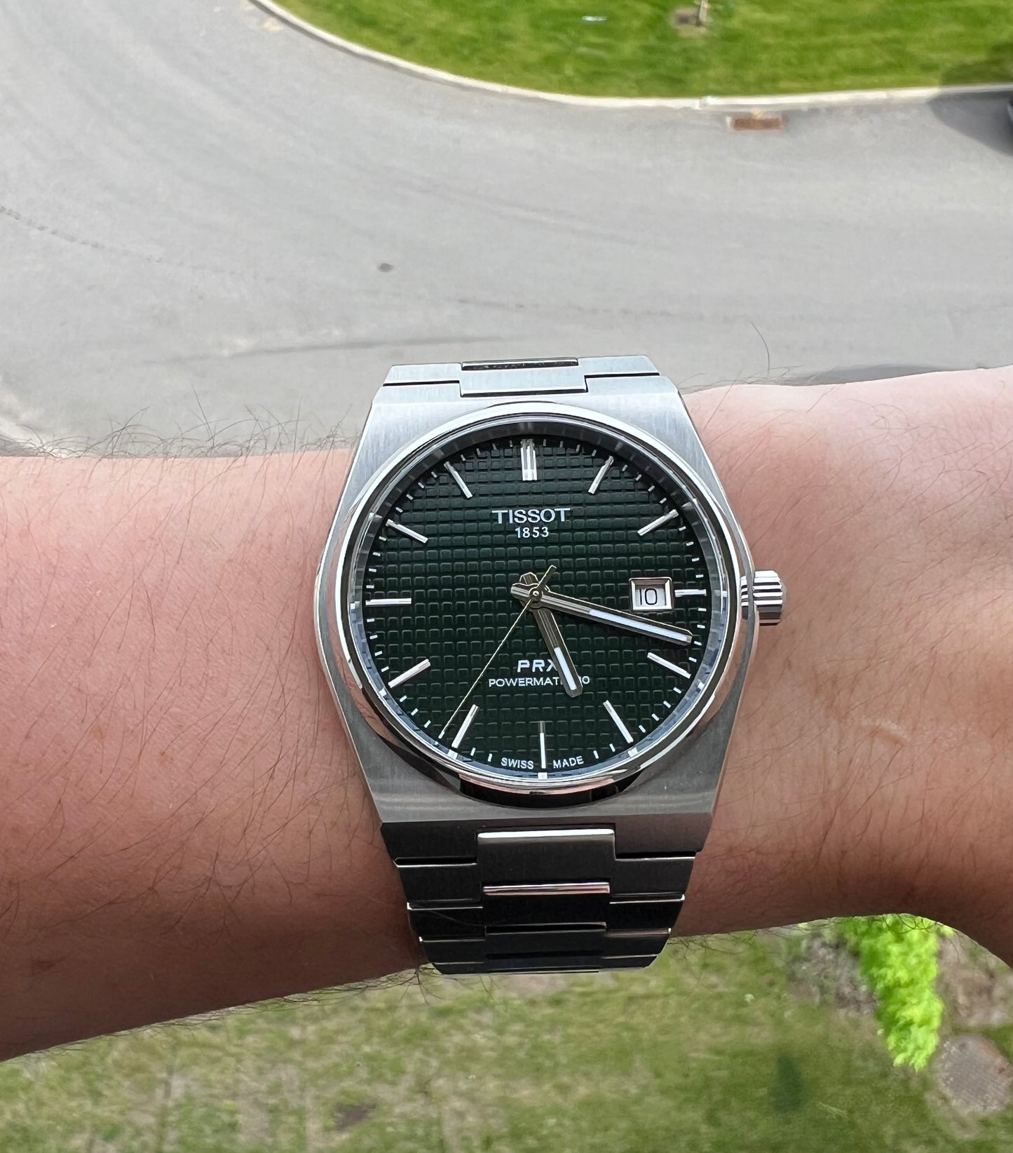 Tissot Prx Powermatic 80 Green Dial 🌲