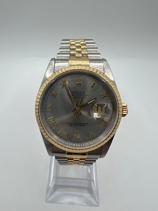 Rolex Datejust Rhodium 36