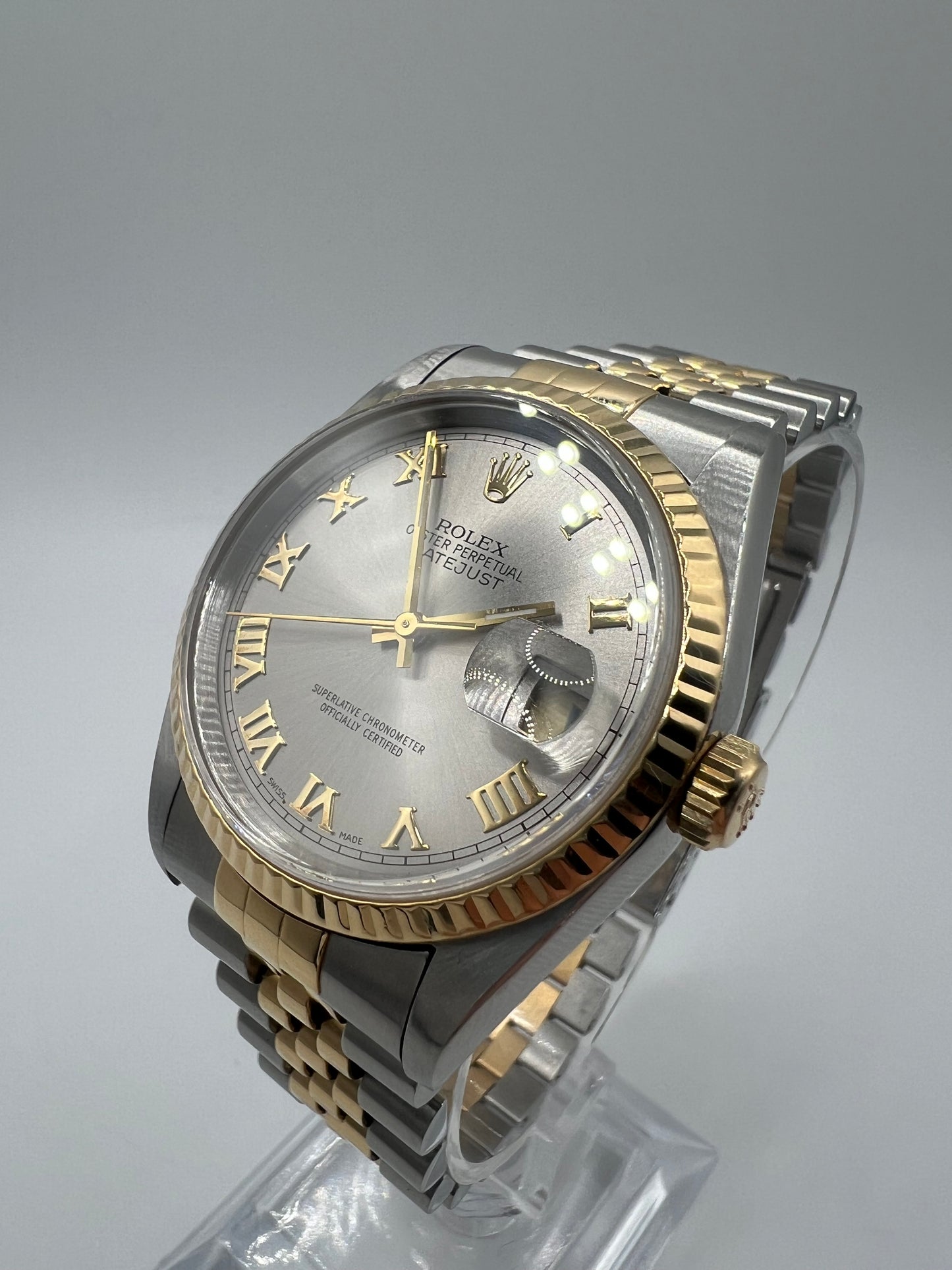 Rolex Datejust Rhodium 36