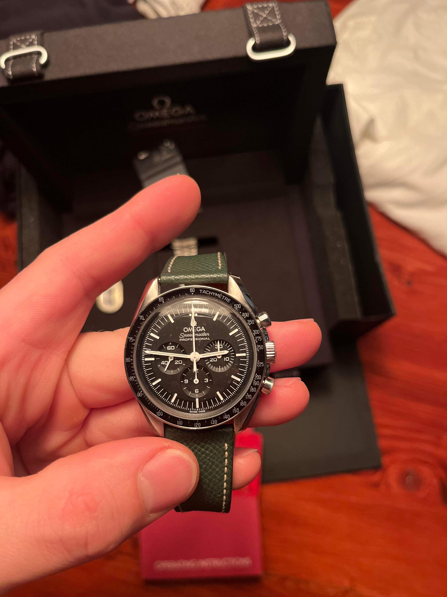 Omega Speedmaster Hesalite